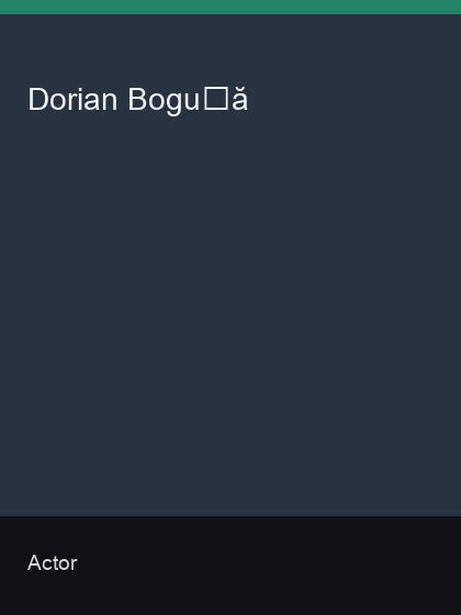 Dorian Boguță