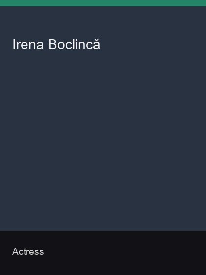 Irena Boclincă