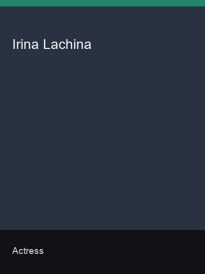 Irina Lachina